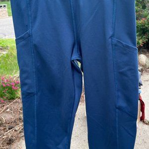 American Eagle "The Everything Pocket Legging" Womens High Rise Blue Small